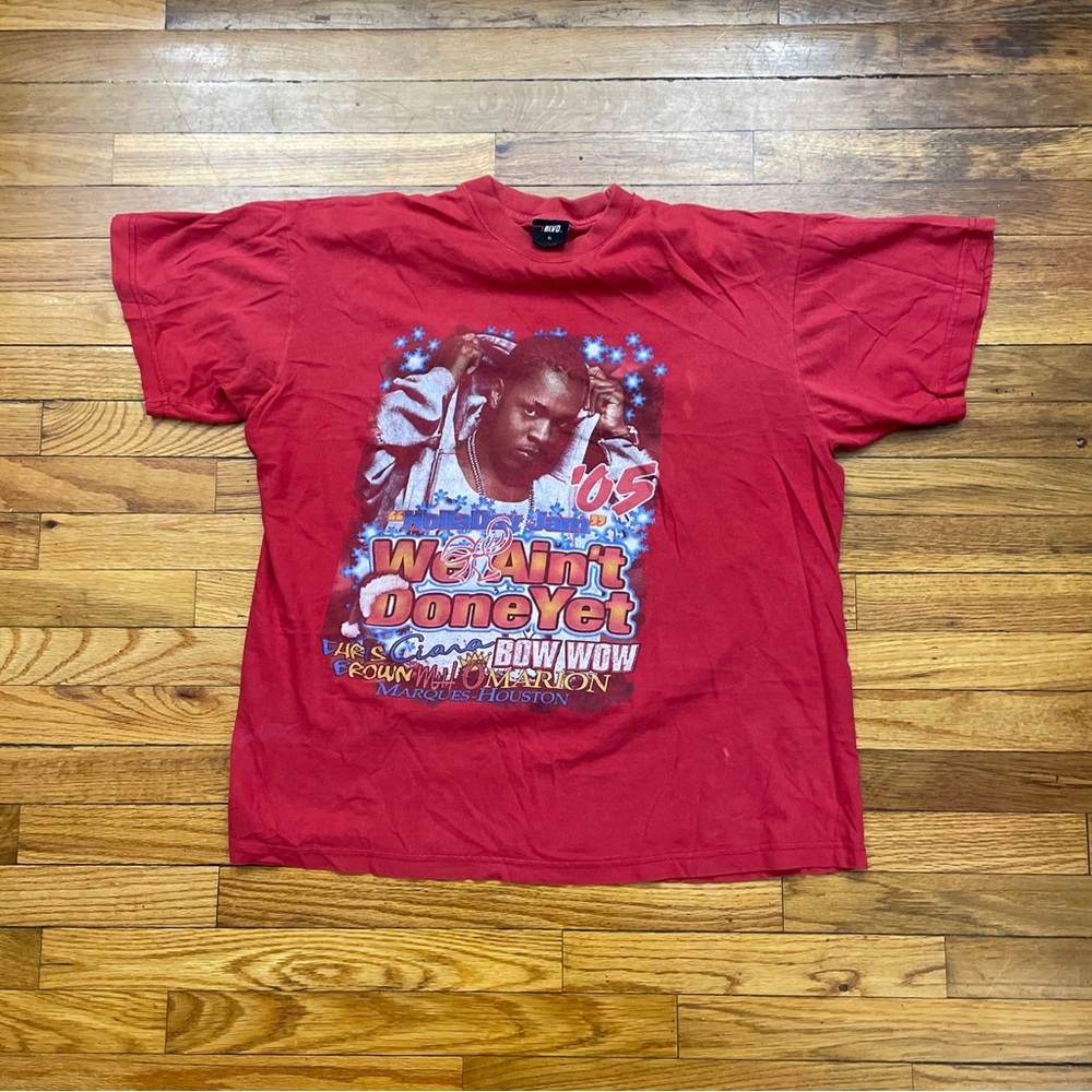 Vintage Y2K 2005 HollaDay Jam Tour Double Sided Graphic T Shirt Size XL Used